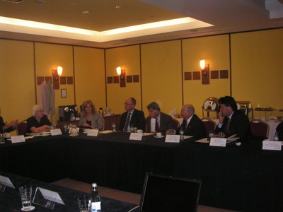 Experts meeting the Board of Directors