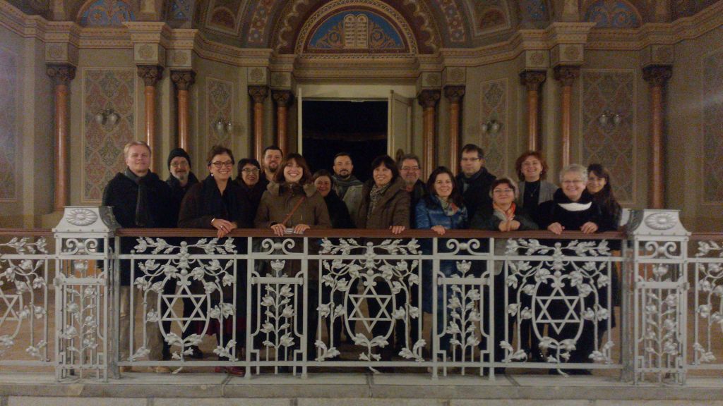 Представители на НАБИС посетиха гр. Орадея, Румъния (13-17 декември 2016 г.), във връзка със стартиращия на 1 януари 2017 г. проект „Устойчиво опазване и популяризиране на културното наследство в стил ар нуво в дунавския регион”.